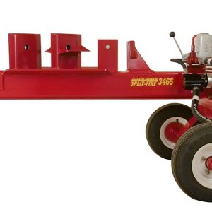 3455 Split-Fire log splitter with 4-way knife, gas powered for efficient wood splitting