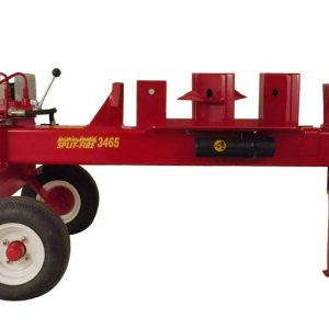 3455 Split-Fire log splitter designed for maximum efficiency with 4-way knife, gas powered