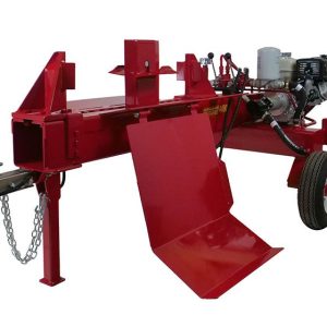 Professional-grade gas-powered 4490 Split-Fire log splitter with 4-way knife and log lifter