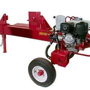 Professional-grade gas-powered 4490 Split-Fire log splitter with 4-way splitting wedge