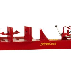 Effective and powerful Split-Fire 3403 log splitter with 4-way wedge and 3-point hitch