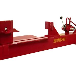 Split-Fire 3403 log splitter with 3-point hitch and 4-way wedge designed for maximum efficiency