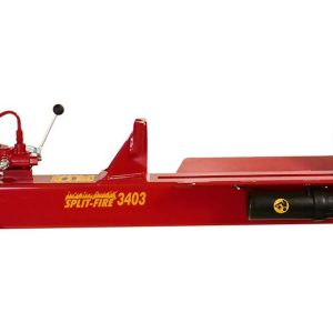 Efficient and reliable Split-Fire 3403 log splitter with 3-point hitch and 2-way wedge