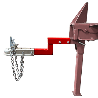 16″ Hitch Extension with 4″ Drop