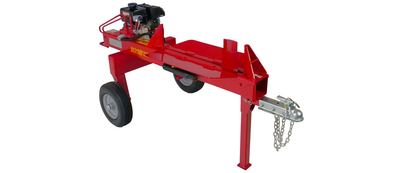 Gas-powered Split-Fire 2265 log splitter for powerful wood splitting