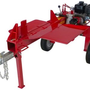 2265 red wood splitter with log table for efficient wood splitting