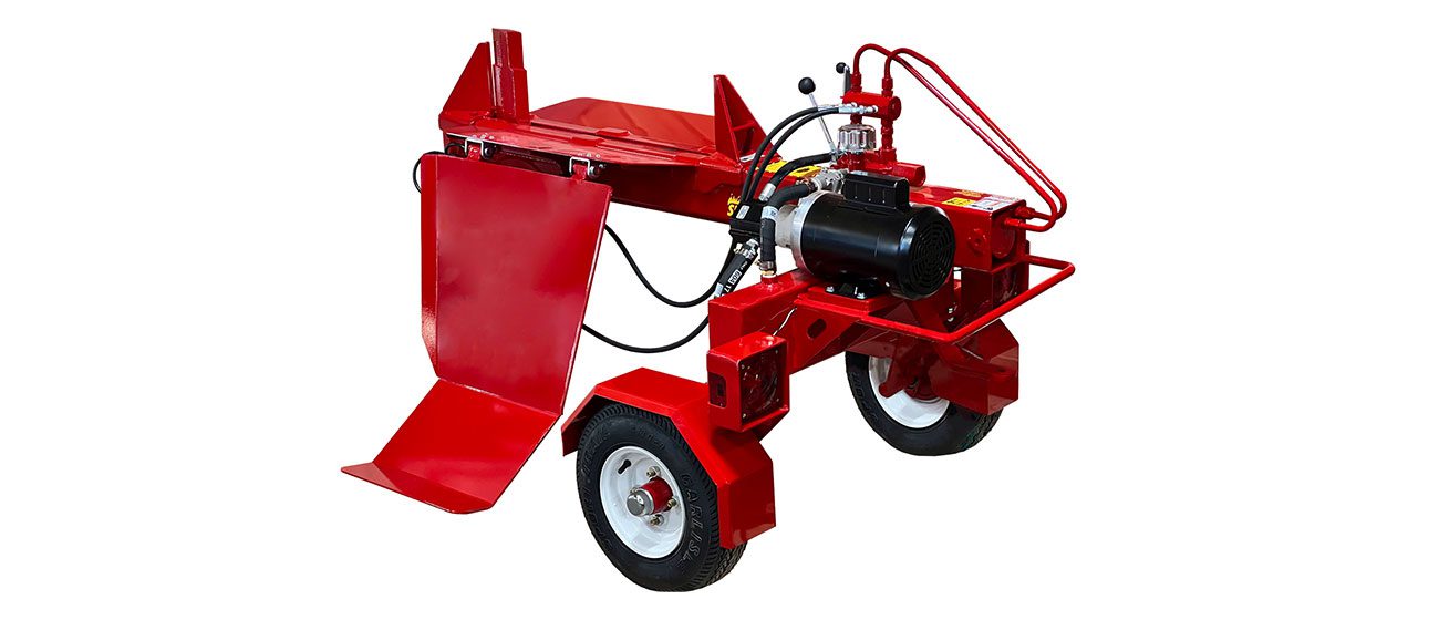 2265 Log splitter fully loaded