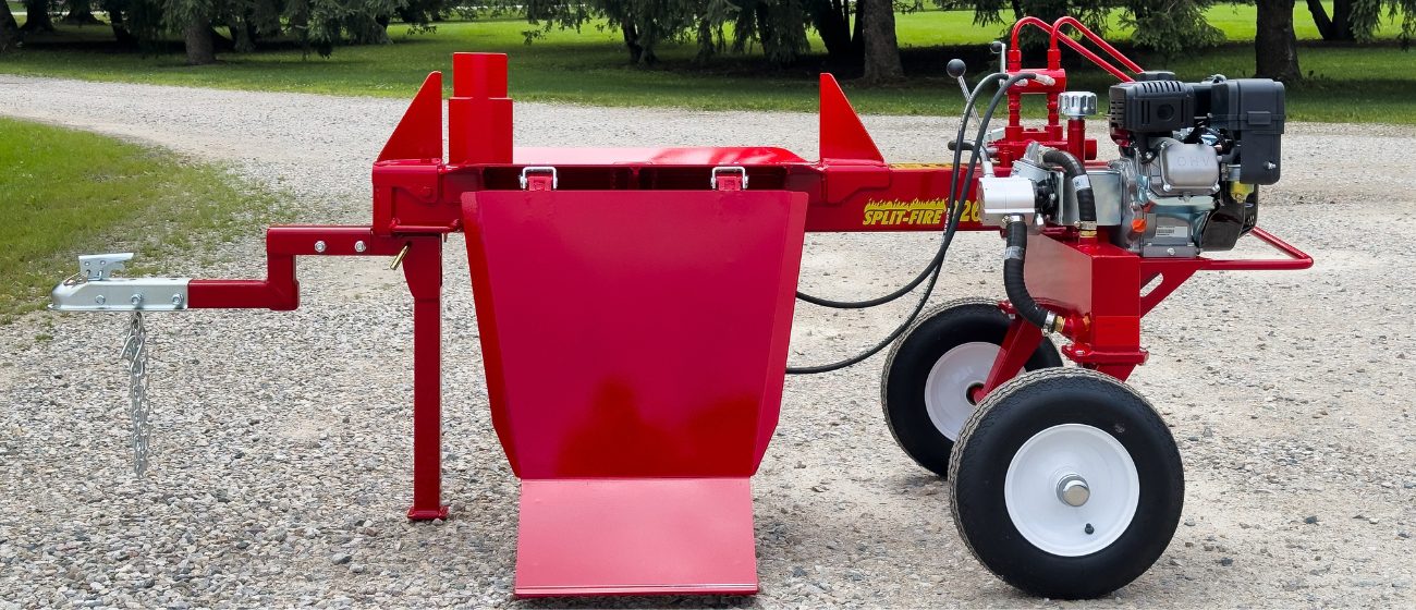 split-fire 2265 with log lifter outside