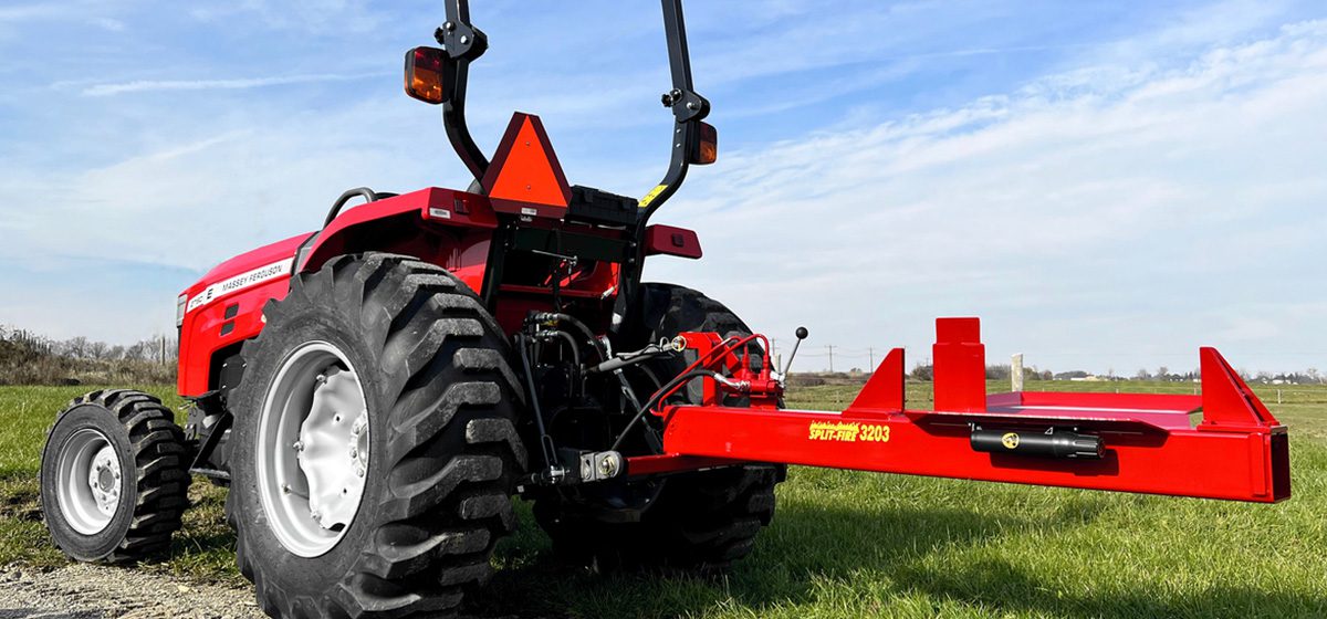 3203 log splitter Massey Ferguson