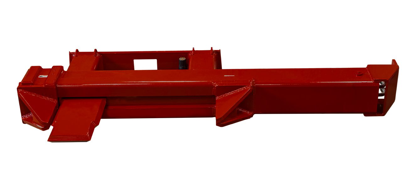 split-fire 6206 skidsteer log splitter front angle profile