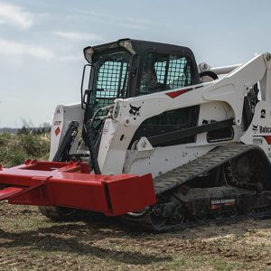 split-fire 6206 skid steer log splitter ready to split firewood