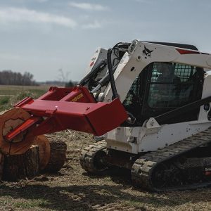 6206_new3 split-fire 6206 skid steer log splitter lifting a large log