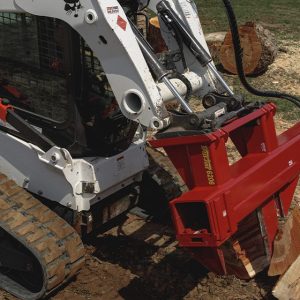 6206_new5 split-fire 6206 skid steer log splitter splitting large round