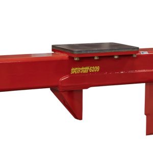 split-fire 6209 heavy duty excavator log splitter front angle view