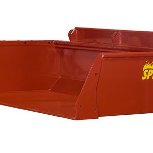 front right profile of a 48 inch split-fire hi cap bucket