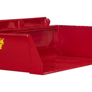 front side profile of a 48 inch split-fire hi cap bucket