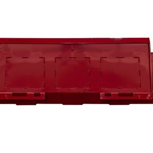 rear profile of a 48 inch split-fire hi cap bucket