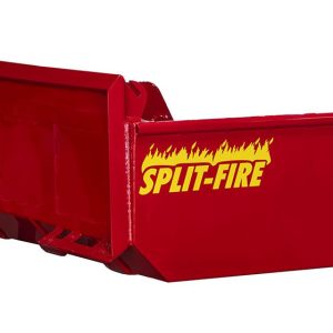 rear left side profile of a 60 inch split-fire hi cap bucket