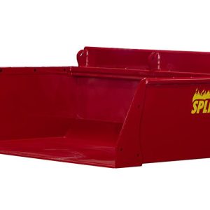 side profile of a 60 inch split-fire hi cap bucket